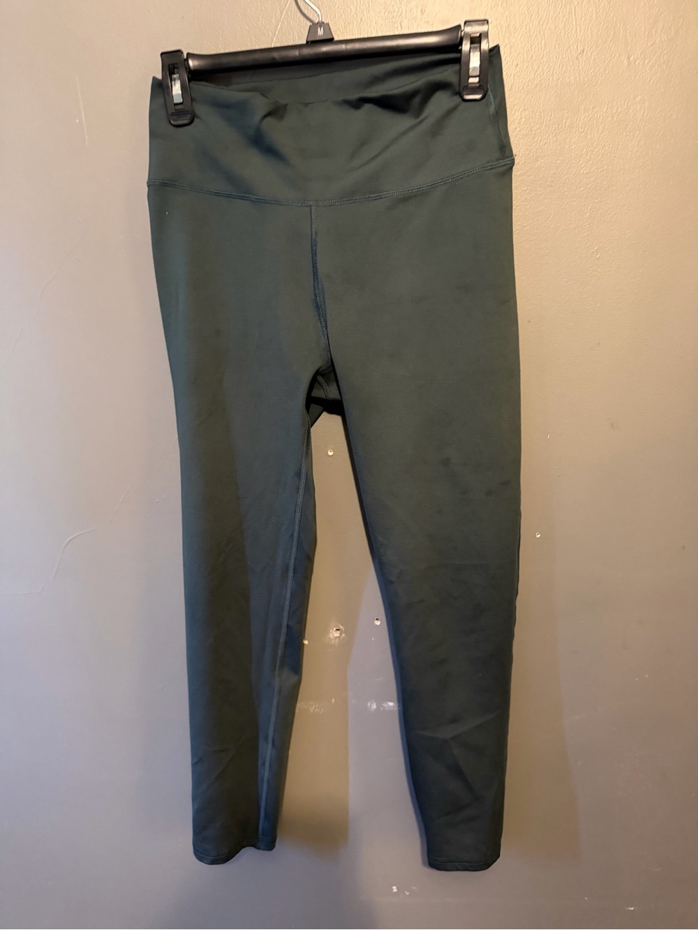 Fabletics Dark Green High-Rise Leggings
